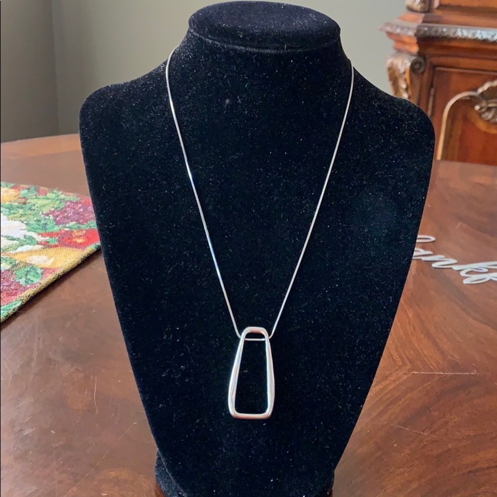 Silver necklace